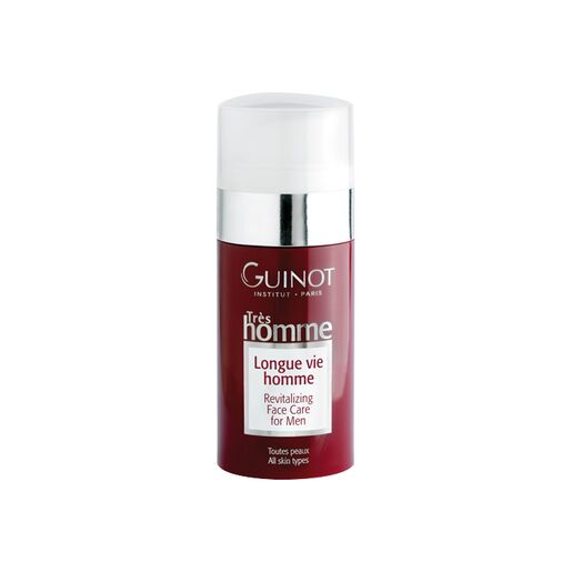 Crème Guinot Très Homme - Longue Vie, Anti-âge Revitalisante 50 Ml - Valable Jusqu'à 09/2026